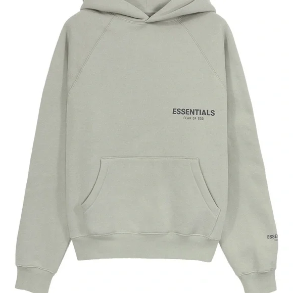 Fear of God Essentials Logo Sweatshirt in Gray - Picture 3 of 3